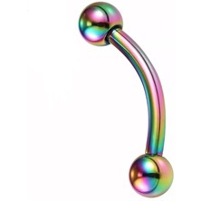 Bylin Cerrahi Çelik Rook , Snog , Dil , Kaş Muz Piercing