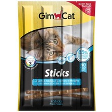 Gimcat Kedi Ödül Çubuğu Sticks Somon Morina 20GR