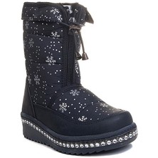 Cool Le Petit Kız Çocuk Taşlı Termal Kar Bot