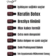 Profgro Premium Brezilya Keratin Bakım Seti - Kalıcı Bakım ve Düz Saçlar 2li fırsat.