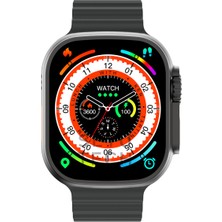 Seyutech Watch Ultra Wear Siyah Akıllı Saat Iphone ve Android Tüm Telefonlara Uyumlu W68