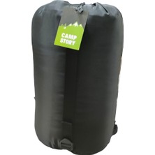 Camp Story Tim-8 200 gr Yastıklı Battaniye Tipi Uyku Tulumu Gri