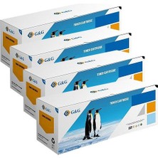 Canon I-Sensys LBP-640C CRG054 Cmyk 4 Renk Muadil Toner Seti 1500 Sayfa
