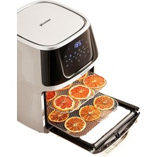 Yasomi Y88 Xxl Bej 1500W 8 Litre Airfryer Oven Fritöz (Yasomi Türkiye Garantili)