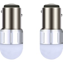 Space Dekoratif Canbus'lı LED Ampul Beyaz Çakarlı Çift Duy Şaşı Tırnak / LAAM162-4