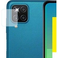 Bufalo Samsung Galaxy A12 / M12 Kamera Lens Koruyucu 3D Cam