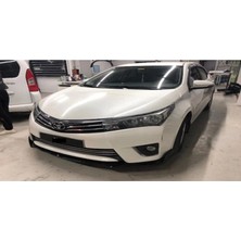 E Otomarket Toyota Corolla 2015-2017 Piano Black Ön Lip Tampon Eki