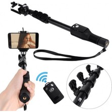 Airstorr 1288 Bluetooth Uzaktan Kumanda Telefon Kamera Uyumlu 123 cm Tripod ve Monopod Selfie Çubuğu