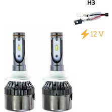 Space LED Far Ampulü Beyaz H3 36W 4800LM 12V LAAM801