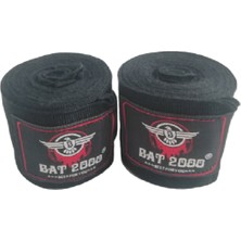 Dragon Carbon Boks Eldiveni Muay Thai, Kick Boks Eldiveni ve Bat 2000 Bandaj 2'li Set