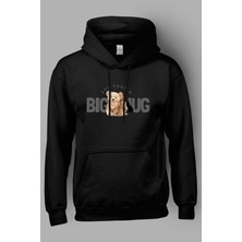 MGAX Sevimli Ayı Big Hug Baskılı Kapüşonlu Sweatshirt