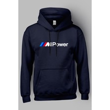 MGAX Bmw Powered By M Performance Baskılı Kapüşonlu Sweatshirt