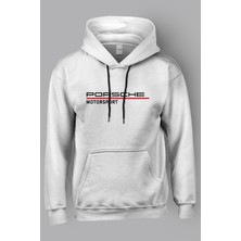 MGAX Porsche Motorsport Baskılı Kapüşonlu Sweatshirt