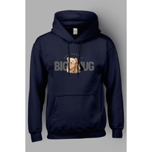 MGAX Sevimli Ayı Big Hug Baskılı Kapüşonlu Sweatshirt