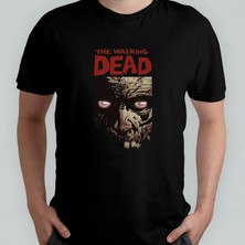 Pixxa The Walking Dead %100 Pamuklu Bisiklet Yaka T-Shirt Model - 4