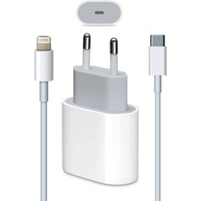 Baizteech Apple iPhone Tüm Serilerle Uyumlu Hızlı Şarj Aleti Kablo Adaptör Set