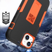 Xstep Case Xstepcase iPhone 14 Için Hybrid Hard Pc Için Yumuşak Tpu Etkiye Dayanıklı Kasa Araba Montajı Kickstand Koruyucu Telefon Kapağı (Yurt Dışından)