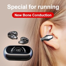 Happy World Shopping Kemik İletim Kulaklık Bluetooth 5.2 - Siyah (Yurt Dışından)