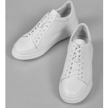 Bags Shoes Bagsshoes 2501 Footcap Erkek Hakiki Deri Yüksek Taban Premium Sneaker Ayakkabı