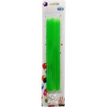 Çıtı Pıtı Store 18 cm Yeşil Mum 7'li