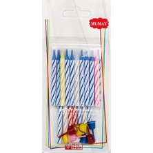 Çıtı Pıtı Store 20'li Karışık Renk Pasta Mum