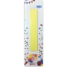 Çıtı Pıtı Store 13 cm Sarı Mum 10'lu