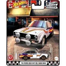 Hot Wheels Boulevard Premium Araçlar GJT68 - HCR17 78 Ford Escort Rs 1800 Mk2