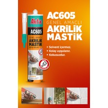 Akfix AC605 Akrilik Mastik