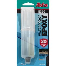 Akfix E300 Suya Dayanıklı Epoksi Yapıştırıcı