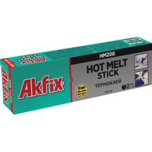 Akfix HM208 Mum Silikon 1kg (8mm) Şeffaf Ince(Kutulu)