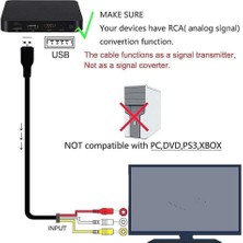 Gorgeous HDMI - Rca Kablosu 1080P HDMI Erkek - 3 Rca S-Video Av Ses Kablosu Kordon Adaptörü Tv Hdtv DVD İçin (Yurt Dışından)