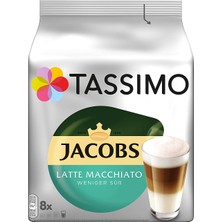 Tassimo Jacobs Typ Latte Macchiato Weniger Süb 8'li Latteweniger