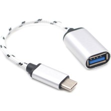 Gorgeous Type-C - USB Otg Data Sync Dönüştürücü Adaptör Işlevi Dönüştürücü Kablosu (Yurt Dışından)