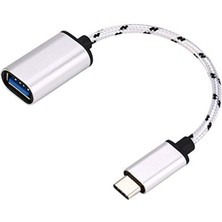 Gorgeous Type-C - USB Otg Data Sync Dönüştürücü Adaptör Işlevi Dönüştürücü Kablosu (Yurt Dışından)