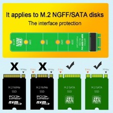 Gorgeous M.2 SSD Adaptör Kartı Testi Koruyucu Kurulu M Anahtar Pcıe Nvme Uzatma Koruması Sabit Disk Adaptör Kartı Sabit Disk İçin (Yurt Dışından)