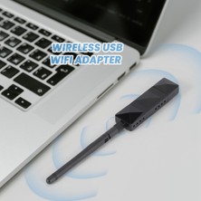 Gorgeous AR9271 802.11N 150 Mbps Kablosuz USB Wifi Adaptörü + Windows 7 / 8 / 10 / Kali Linux İçin 6dbi Wifi Anten Ağ Adaptörü (Yurt Dışından)