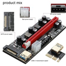 Gorgeous Takım Pcıe 3.0 1x - 16X Grafik Kartı Adaptör Kablosu Pcı-E 1x - 16X Grafik Kartı Uzatma Kablosu VER009S Pro (Yurt Dışından)