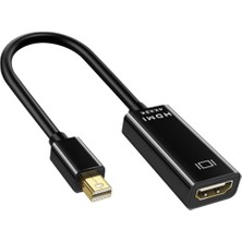 Gorgeous Mini Ekran Bağlantı Noktası - HDMI Adaptörü Thunderbolt 2 İçin Mini Dp Kablosu MacBook Air 13 Surface Pro 4 İçin HDMI Dönüştürücü (Yurt Dışından)