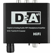 Gorgeous Spdif ile Analog Rca 3.5 mm. Ses Hifi Dönüştürücüye 192KHZ Dijital Optik Koaksiyel Toslink (Yurt Dışından)