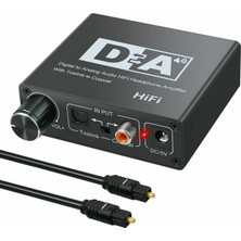 Gorgeous Spdif ile Analog Rca 3.5 mm. Ses Hifi Dönüştürücüye 192KHZ Dijital Optik Koaksiyel Toslink (Yurt Dışından)