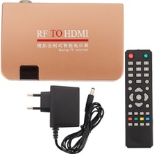 Gorgeous Rf - HDMI Dönüştürücü Adaptör Analog Alıcı Analog Tv Kutusu Dijital Kutu Uzaktan Kumanda Ab Tak (Yurt Dışından)