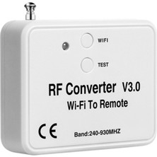 Gorgeous Akıllı Ev Garaj Kapısı İçin Wifi Uzaktan Kumanda Dönüştürücü Rf Radyo Frekansı Wifi Uzaktan Kumanda 240-930MHZ (Yurt Dışından)