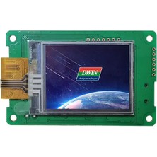 Dwin 2.0 Inch Uart Kapasitif Dokunmatik LCD Ekran