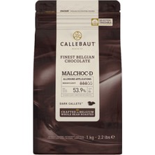 Callebaut Şekersiz Bitter Çikolata 1 kg