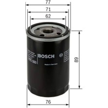 Bosch 0986452044 Yağ Filtresi