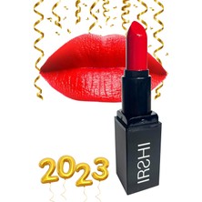 IRSHI - Yarı Mat Kırmızı Ruj - Semi Matte Red Lipstick - Savage - Vegan & Cruelty-free - 4,5 g