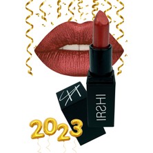 IRSHI - Saten Bitişli Ruj - Satin Lipstick - Kiss of Fire - Vegan & Cruelty-free - 3,3 g