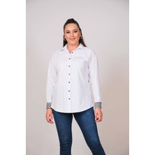 Lady Majestic Büyük Beden Kadın Gömlek