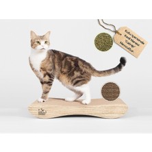 Felidae Oluklu Mukavva Karton, Kedi Tırmalama Kanepesi - Small (50x10x24cm) Kedi Tırmalama Kartonu, Kedi Tırmalama Direği, Kedi Tırmalama Tahtası, Kedi Tırmalama Lounge