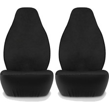 Space Seat Uyumlu Penye Siyah Oto Koltuk Kılıfı Baskısız Set